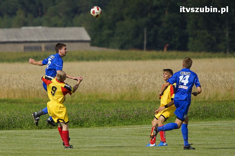 LZS Zieloni Zalesie - LKS Szubinianka Szubin 3:10