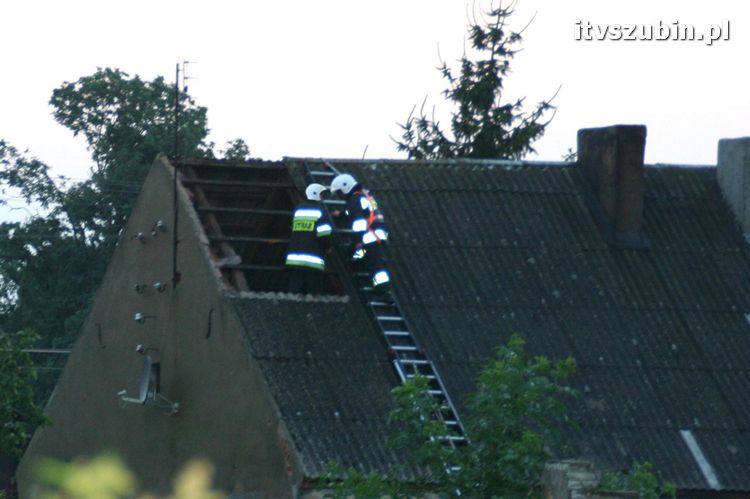 Pięć minut nawałnicy, usuwanie zniszczeń trwało do późnych godzin nocnych