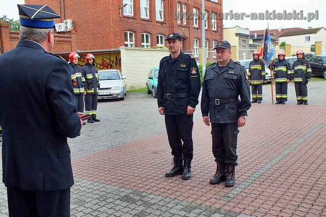 Ślubowanie i medale w Komendzie Powiatowej PSP w Nakle nad Notecią