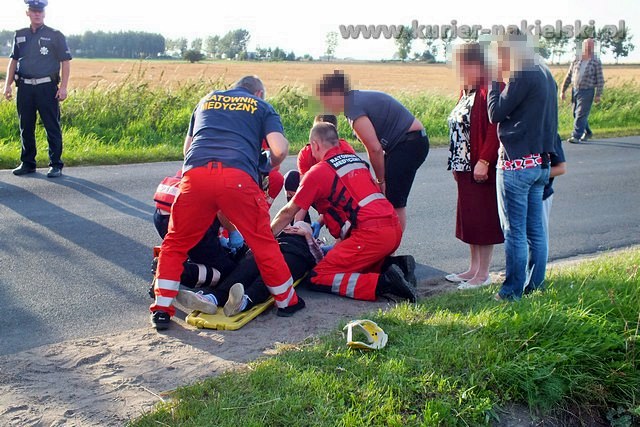 Samochód potrącił 12-latkę w Broniewie