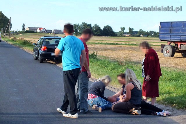 Samochód potrącił 12-latkę w Broniewie