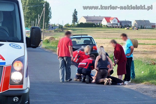 Samochód potrącił 12-latkę w Broniewie