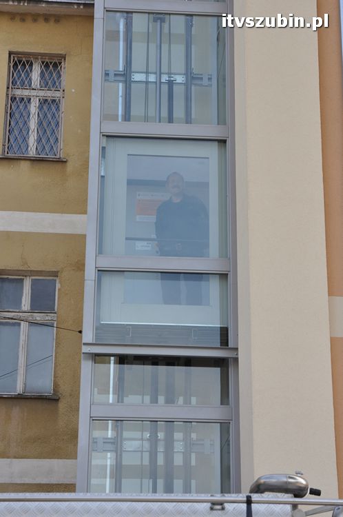 Pożar w MGOPS w Szubinie