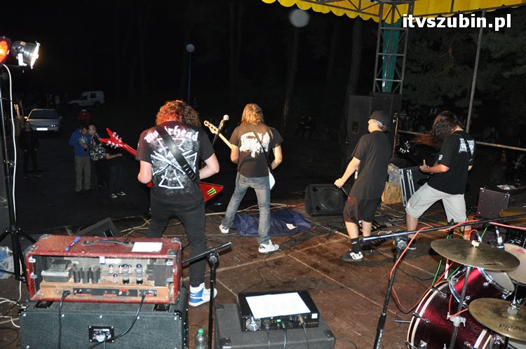 Deszczowy koncert na zakończenie Wakacji 2012