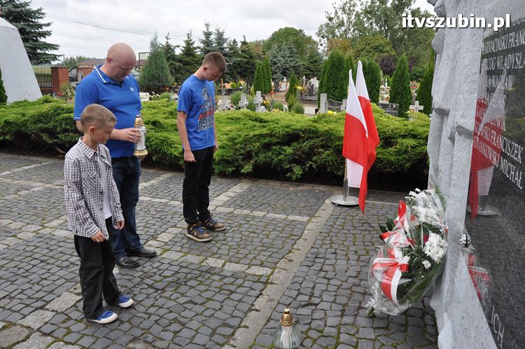 73. rocznica wybuchu II Wojny Światowej upamiętniona wiązankami kwiatów