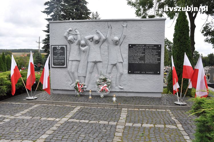 73. rocznica wybuchu II Wojny Światowej upamiętniona wiązankami kwiatów