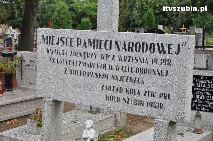 73. rocznica wybuchu II Wojny Światowej upamiętniona wiązankami kwiatów