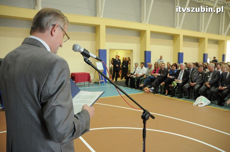 I Liceum Ogólnokształcące w Szubinie doczekało się sali gimnastycznej