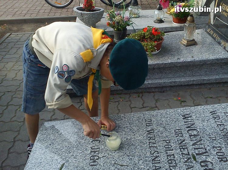 Harcerze z Szubina dbają i pamiętają.....
