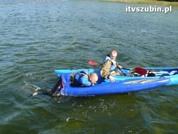 Czwarte szkolenie z zakresu kajakarstwa w Wyspiańskim z Szubina