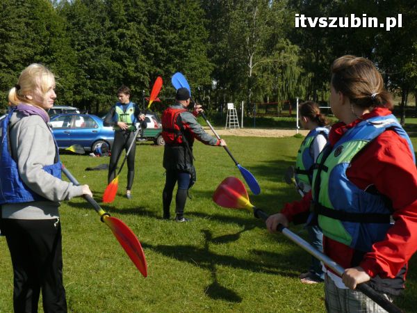 Czwarte szkolenie z zakresu kajakarstwa w Wyspiańskim z Szubina