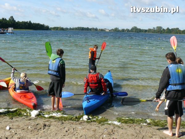 Czwarte szkolenie z zakresu kajakarstwa w Wyspiańskim z Szubina