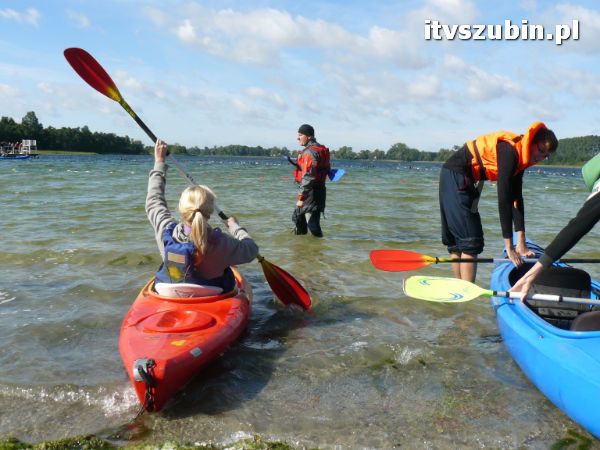Czwarte szkolenie z zakresu kajakarstwa w Wyspiańskim z Szubina