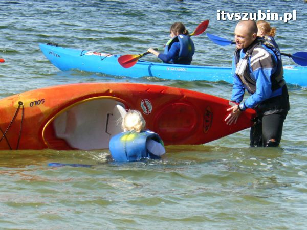 Czwarte szkolenie z zakresu kajakarstwa w Wyspiańskim z Szubina