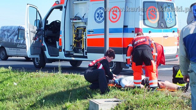 Kolizja na nakielskiej obwodnicy