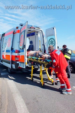 Kolizja na nakielskiej obwodnicy