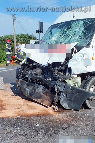 Kolizja na nakielskiej obwodnicy