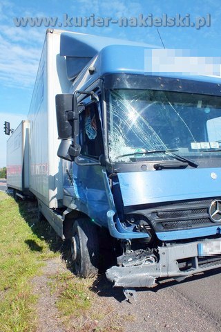 Kolizja na nakielskiej obwodnicy