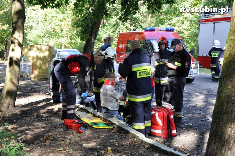 Wypadek pomiędzy Potulicami a Brzózkami