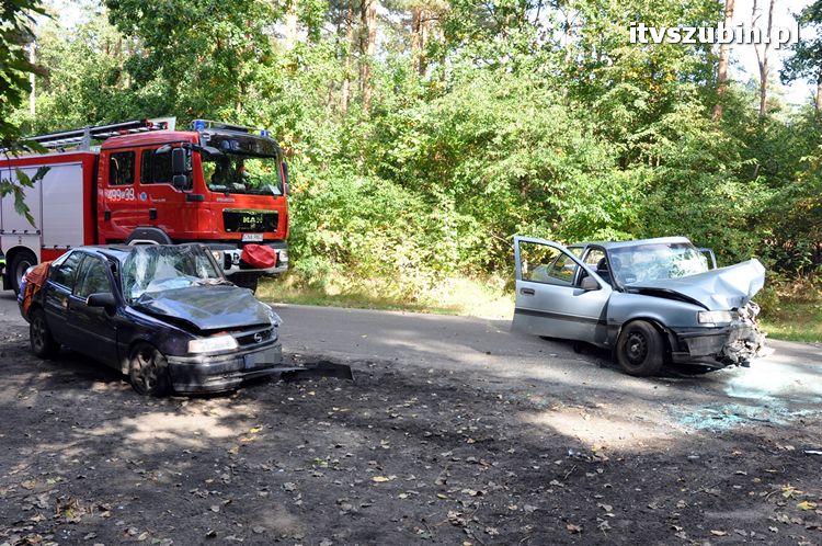 Wypadek pomiędzy Potulicami a Brzózkami
