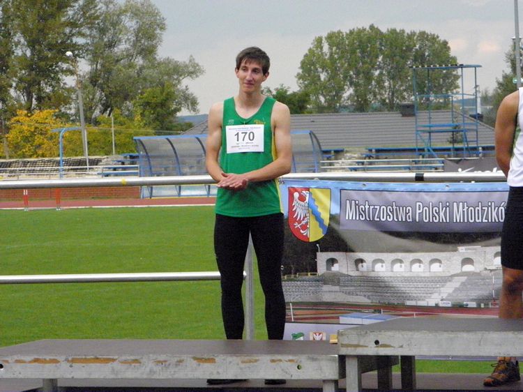 Szymon Wilczyński podwójnym medalistą na Mistrzostwach Polski Młodzików w Słubicach