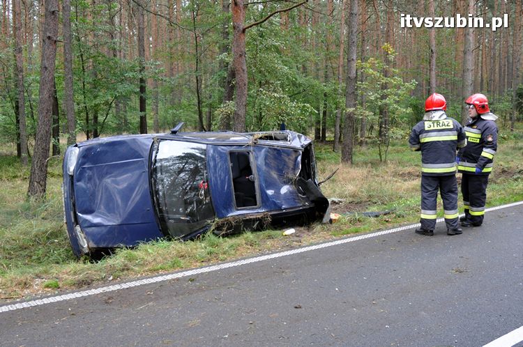 Zdarzenie drogowe koło Drogosławia