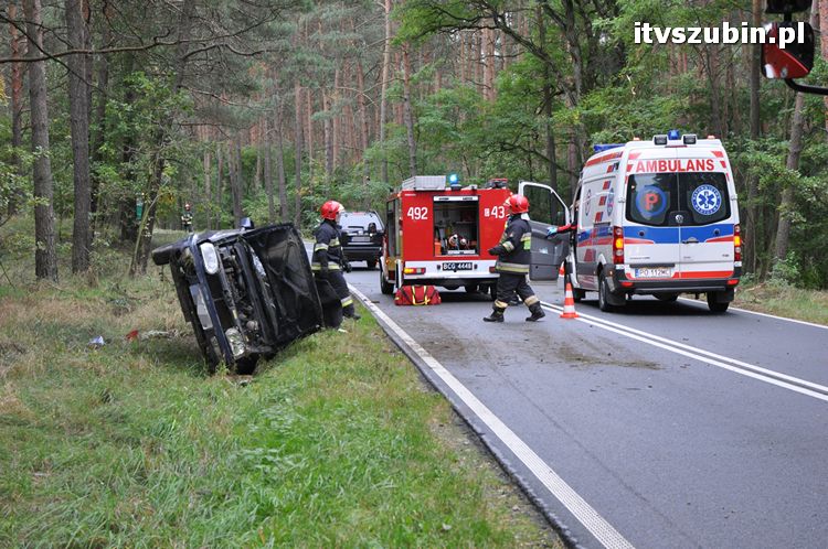 Zdarzenie drogowe koło Drogosławia