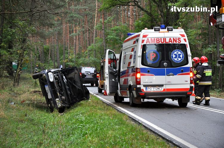 Zdarzenie drogowe koło Drogosławia