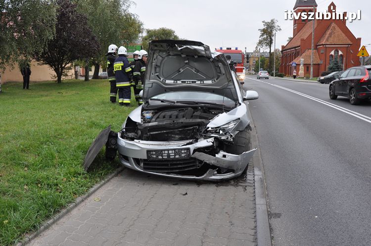 Kolizja w centrum Rynarzewa