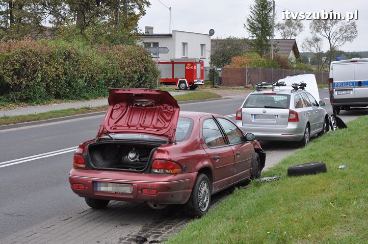 Kolizja w centrum Rynarzewa