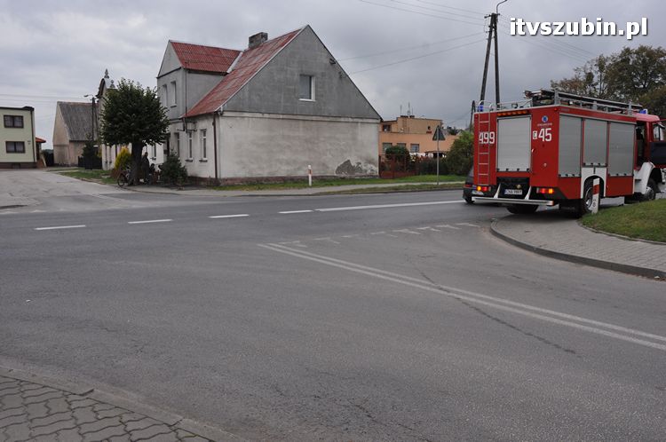 Kolizja w centrum Rynarzewa