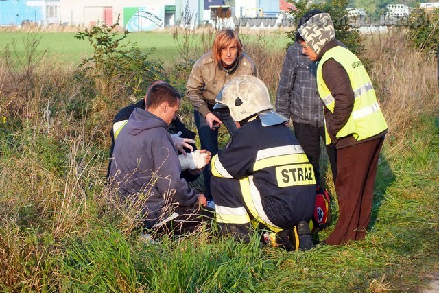 Bardzo groźny pożar w Mroczy, osiem rodzin bez dachu nad głową