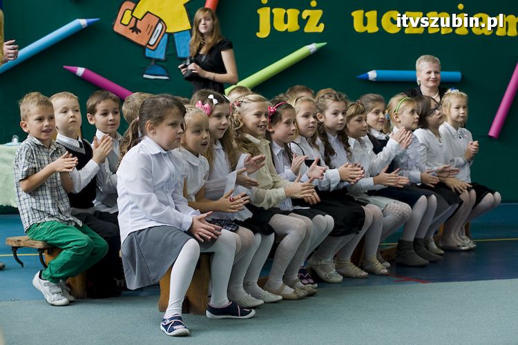 Pasowanie na ucznia w Szkole Podstawowej nr 2 w Szubinie