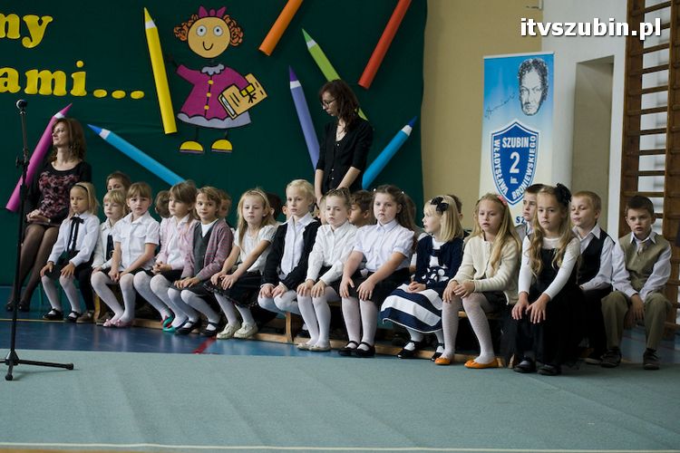 Pasowanie na ucznia w Szkole Podstawowej nr 2 w Szubinie