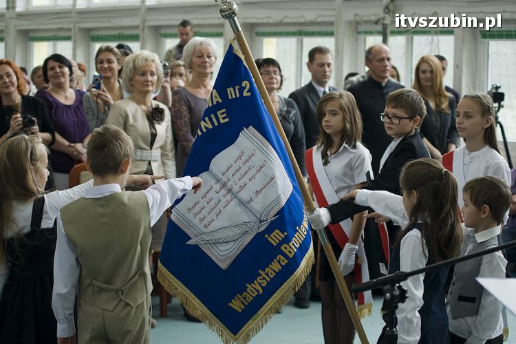Pasowanie na ucznia w Szkole Podstawowej nr 2 w Szubinie