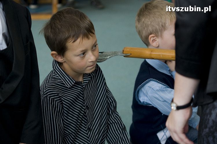 Pasowanie na ucznia w Szkole Podstawowej nr 2 w Szubinie