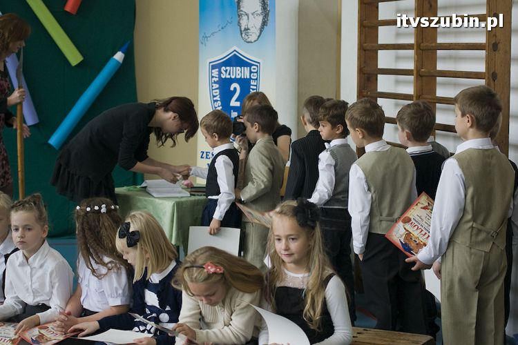 Pasowanie na ucznia w Szkole Podstawowej nr 2 w Szubinie