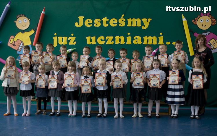 Pasowanie na ucznia w Szkole Podstawowej nr 2 w Szubinie