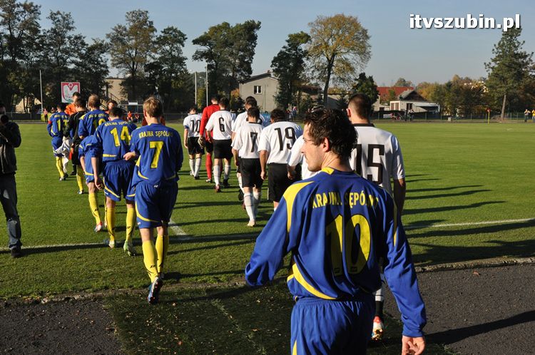 LKS Szubinianka Szubin - MLKS Krajna Sępólno Krajeńskie 2:2