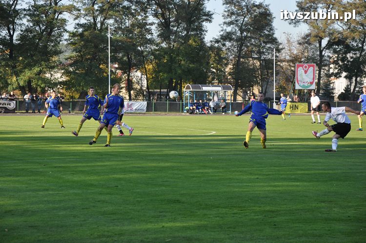 LKS Szubinianka Szubin - MLKS Krajna Sępólno Krajeńskie 2:2