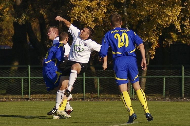 LKS Szubinianka Szubin - MLKS Krajna Sępólno Krajeńskie 2:2