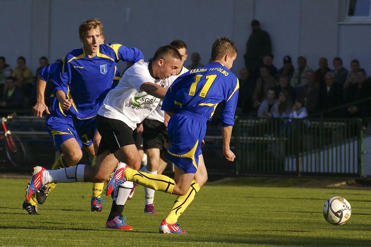 LKS Szubinianka Szubin - MLKS Krajna Sępólno Krajeńskie 2:2