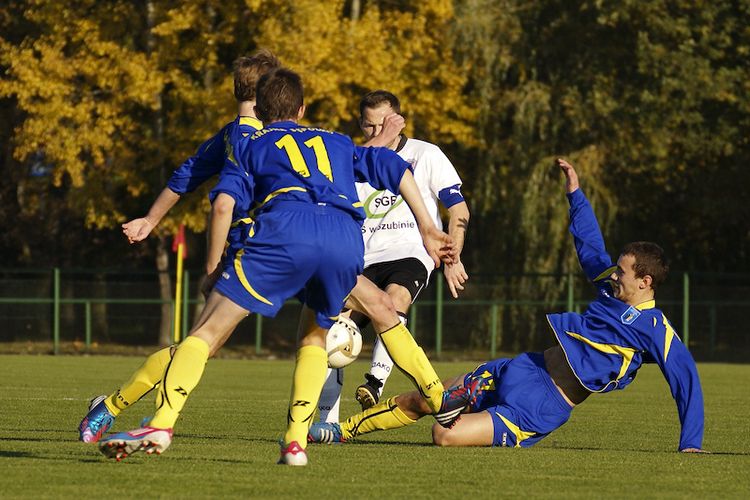LKS Szubinianka Szubin - MLKS Krajna Sępólno Krajeńskie 2:2
