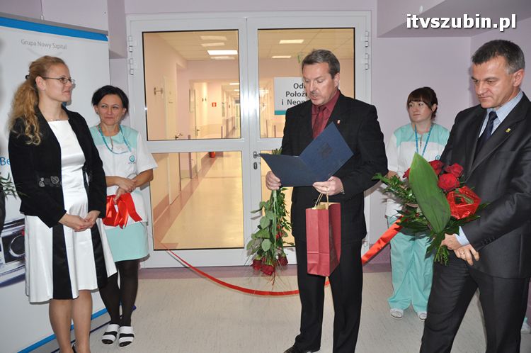 Uroczyste otwarcie oddziału Położnictwa i Neonatologii w Szubinie po gruntownym remoncie
