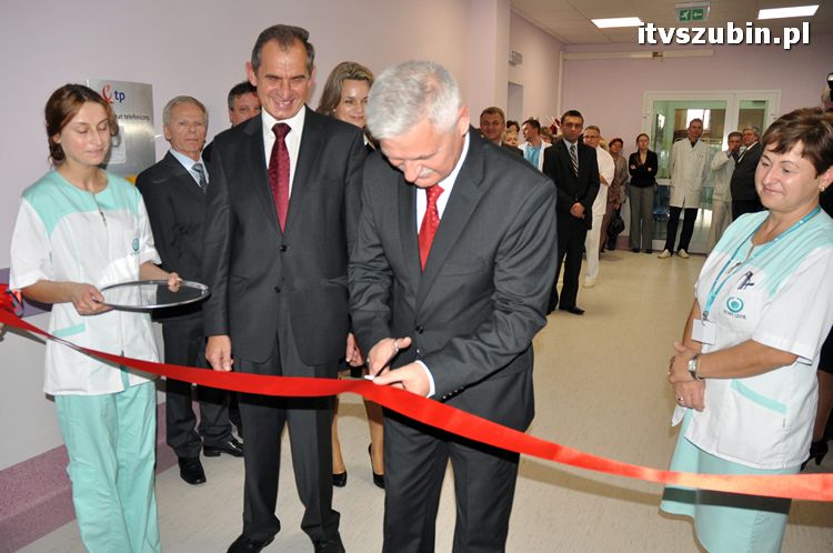 Uroczyste otwarcie oddziału Położnictwa i Neonatologii w Szubinie po gruntownym remoncie
