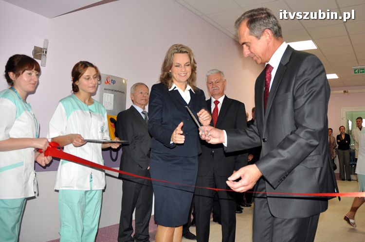 Uroczyste otwarcie oddziału Położnictwa i Neonatologii w Szubinie po gruntownym remoncie
