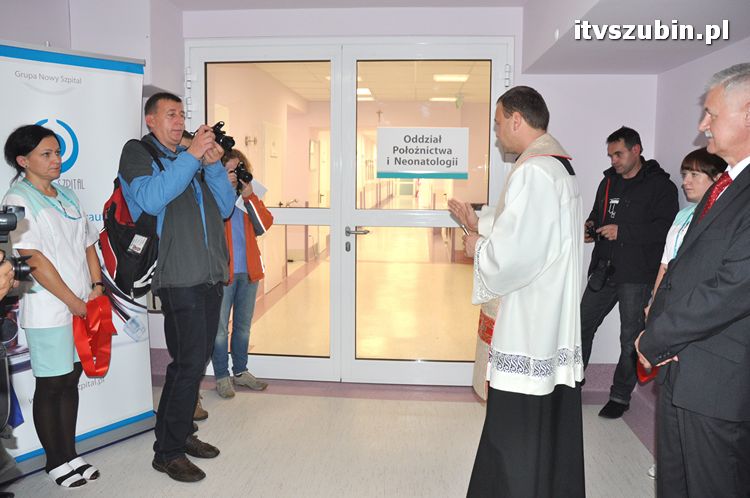 Uroczyste otwarcie oddziału Położnictwa i Neonatologii w Szubinie po gruntownym remoncie