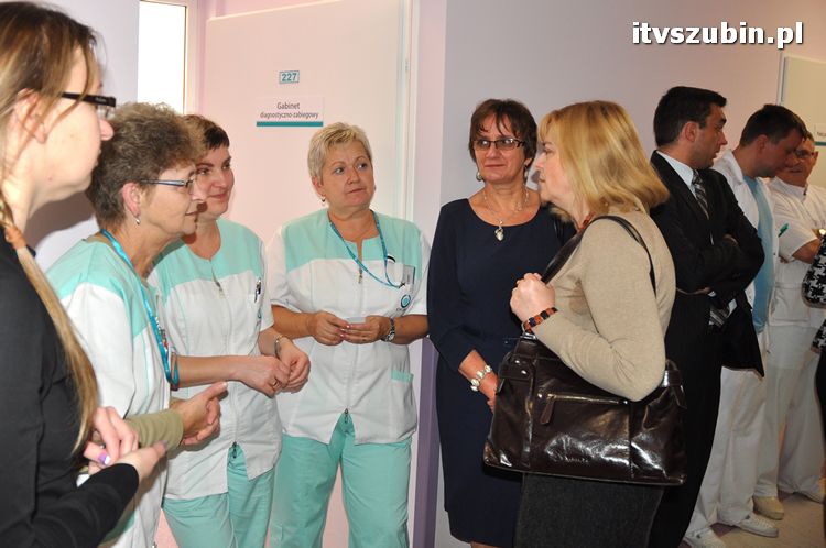 Uroczyste otwarcie oddziału Położnictwa i Neonatologii w Szubinie po gruntownym remoncie