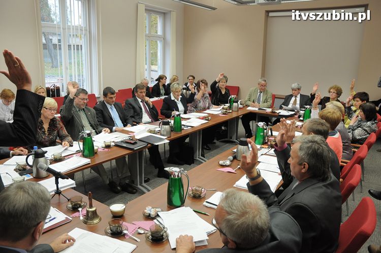 XXVI sesja Rady Miejskiej w Szubinie