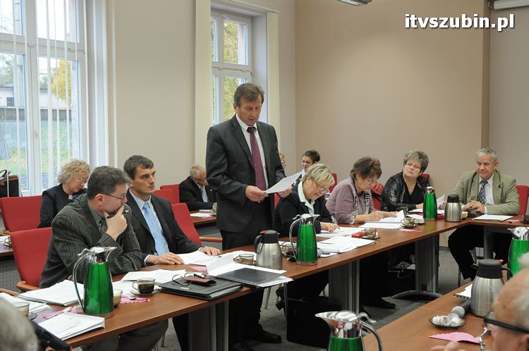 XXVI sesja Rady Miejskiej w Szubinie